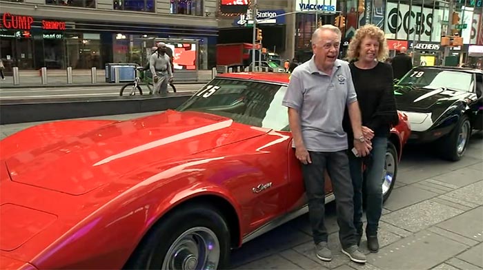 [VIDEO] First 10 Winners of the Lost Corvettes Receive their Cars in Times Square Ceremony