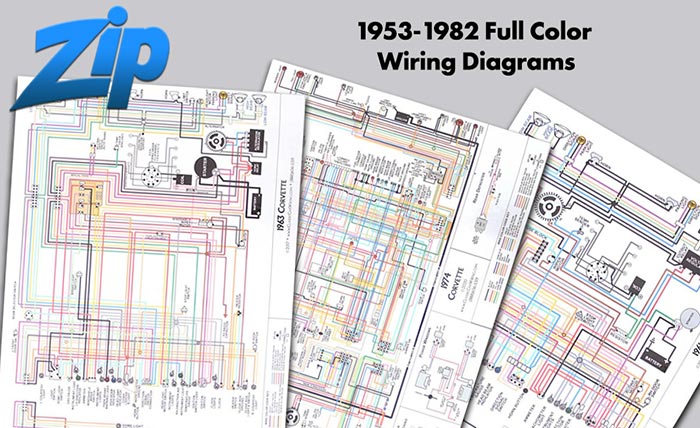 1953-1982 Full Color Wiring Diagrams