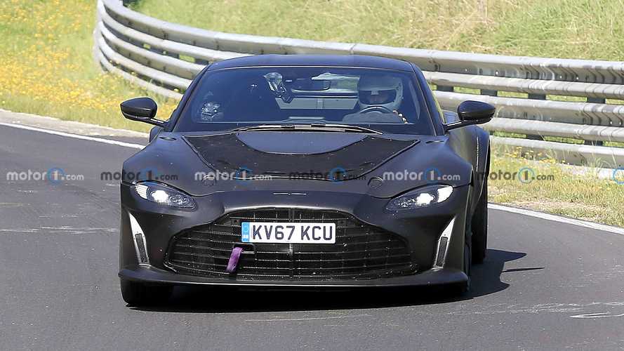 Aston Martin Vantage RS V12 Spy Photos